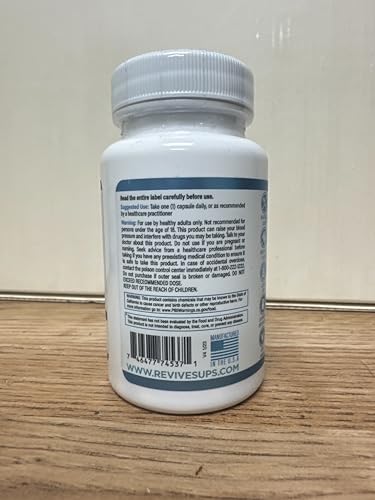 Image of Revive MD | Yohimbine HCL | Promotes The Digestion of Proteins, Fats, Starches & Fibers for Men and Women | Supports Gastric Acid Balance | Targeted Enzyme Support | Increase Enzymes | 80 Capsules