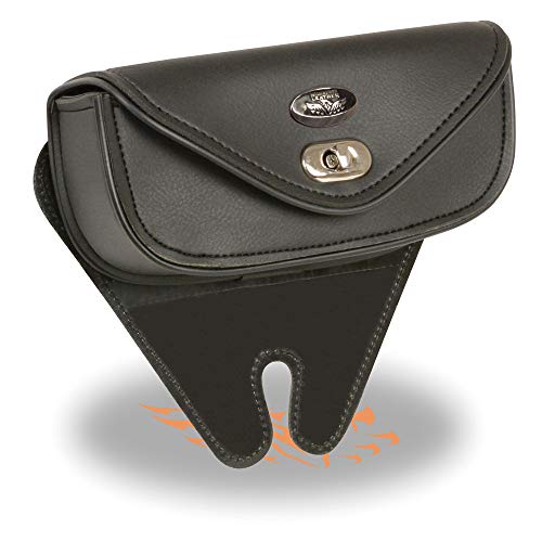Bolsa pequeña para parabrisas en PVC negra miniatura 1
