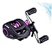 balacoo 1pc Bearings Ice Fishing Reel High Gear Ratio Design for Smooth Operation for Ice Fishing and Freshwater Use Left-Hand Style