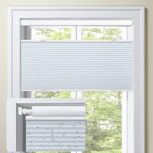 MiLin No Drill No Tool Cellular Shades Top Down...