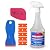 RapidTac Rapid Remover Adhesive Remover Kit with Lil Chizler and Plastic Razor Blade with 5 Extra Blades (32oz. Kit)