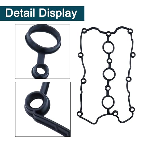 Image of Engine Valve Cover Gasket Set Compatible with Audi A5 Quattro A6 Quattro A7 Quattro A8 Quattro Q5 Q7 S5 SQ5 S4 A5 A6 Q5 Porsche Volkswagen Touareg,Replace for 713895700 713895800