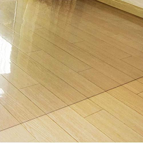 Esteras para sillas 1.5mm Suelo para Piso de Oficina PVC Protector de Piso para Computadora de Oficina Antideslizante para Protector de Alfombra para Piso Duro,60/80/90/100/120cm de ancho, 100-700cm A