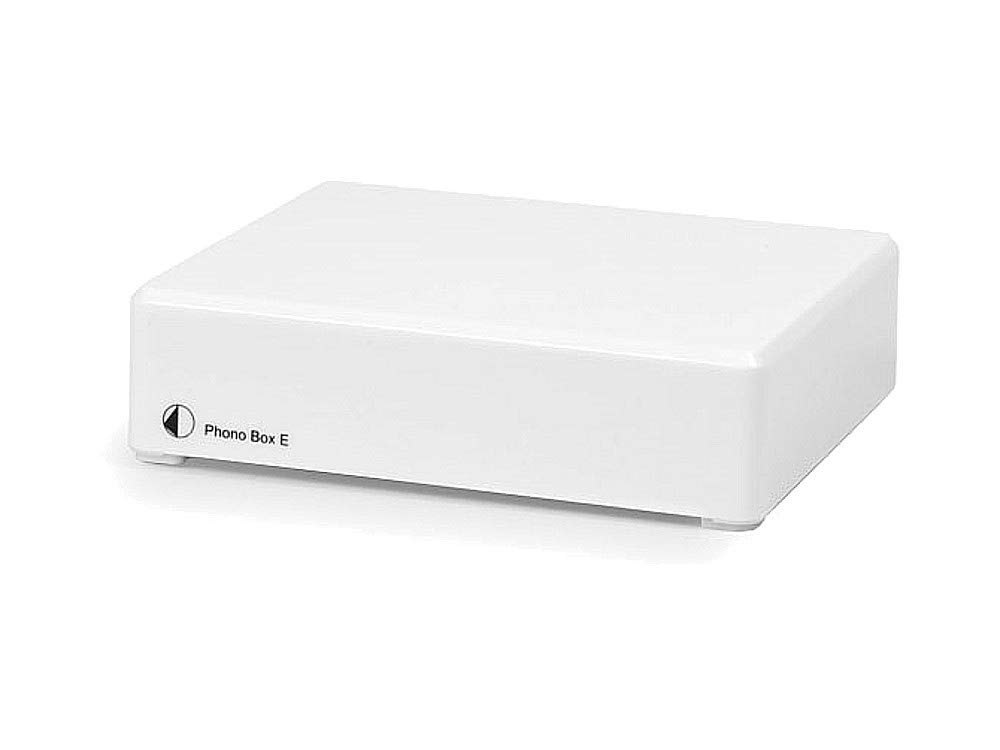 PRO-JECT Project Phono Box E MM Turntable Pre-Amplifier (White)