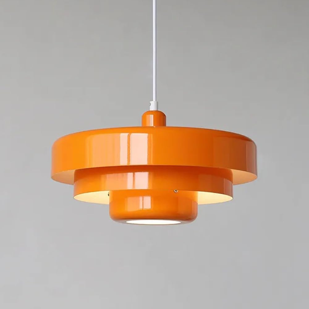 Nordic Hanging Lamp PH5 Pendant Light Round Metal E27 Ceiling Lighting Fitting Single Kitchen Island Lights Restaurant Bedroom Cafe Decor Suspension Lamps Dia-35cm Star of Light