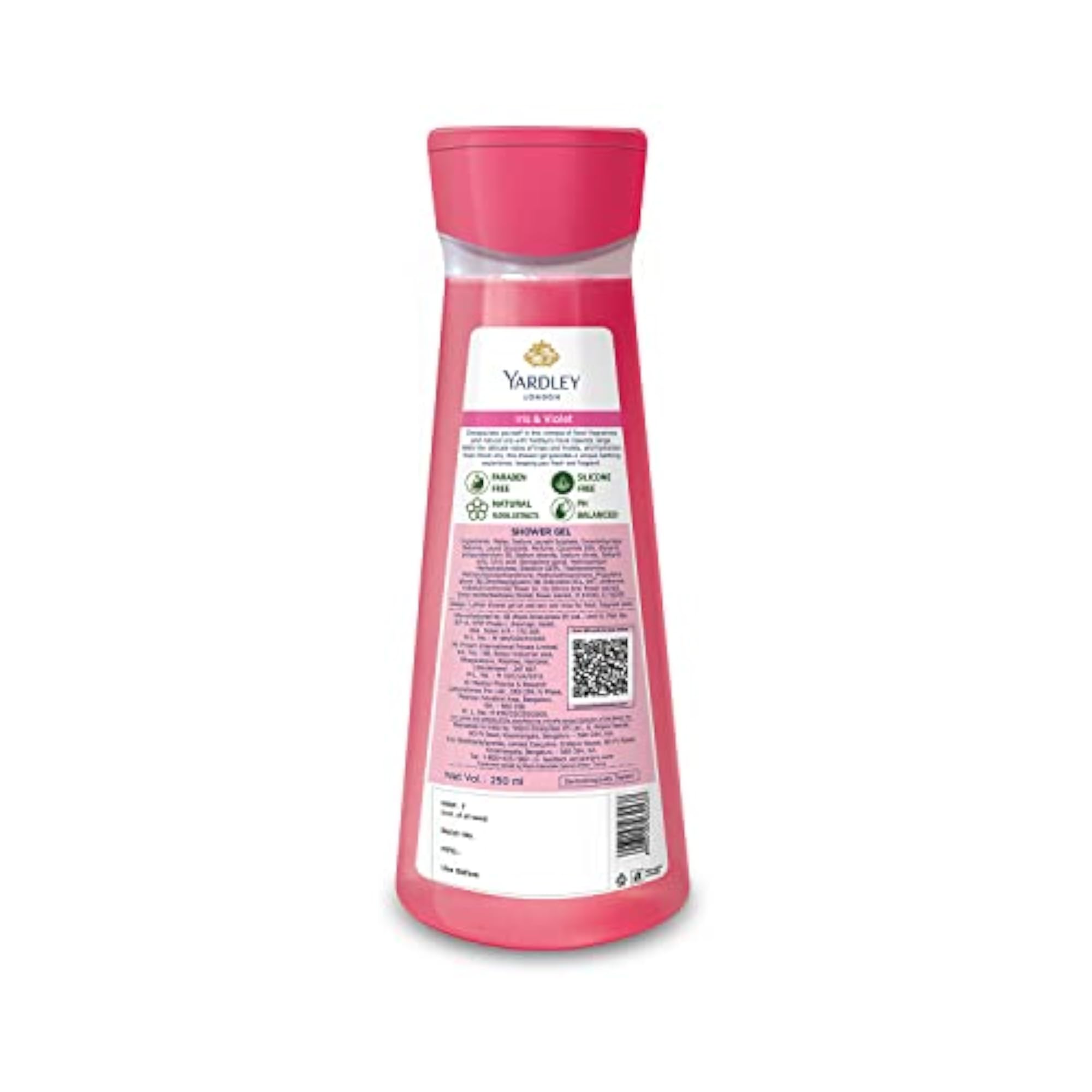 London Floral Essence Shower Gel 250ml, Gentle Cleansing