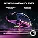 Razer Basilisk V3 Pro Customizable Wireless Gaming Mouse: Fast Optical Switches Gen-3 - HyperScroll Tilt Wheel - Chroma RGB - 11 Programmable Buttons - Focus Pro 30K Optical Sensor - White