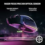 Razer Basilisk V3 Pro Customizable Wireless Gaming Mouse: Fast Optical Switches Gen-3 - HyperScroll Tilt Wheel - Chroma RGB - 11 Programmable Buttons - Focus Pro 30K Optical Sensor - White - Image 5