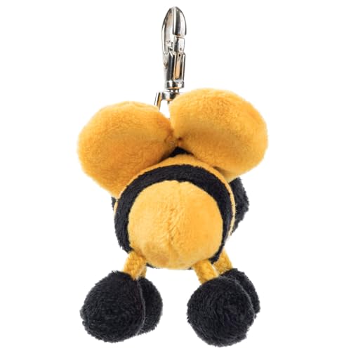 Plüsch-Anhänger Biene „Sabiene“ – Schaffer 0247 - ca. 9 cm - Niedlicher Schlüsselanhänger & Taschenanhänger mit Karabiner - Weich & hochwertig - Geschenkidee für Kinder & Erwachsene - gelb-schwarz