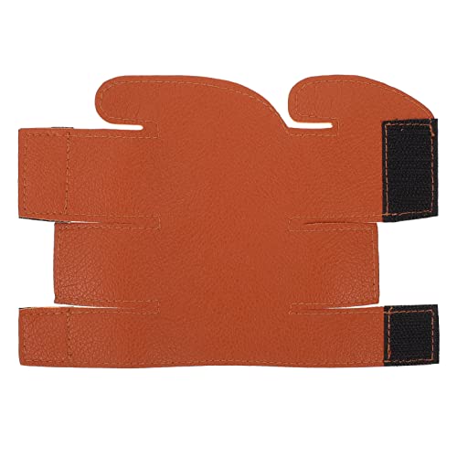 Garneck 1Pc Leather Trumpet Protector Durable Musical Instrument Guard for Scratch Protection Surface Maintenance Lightweight Portable Design Light Brown