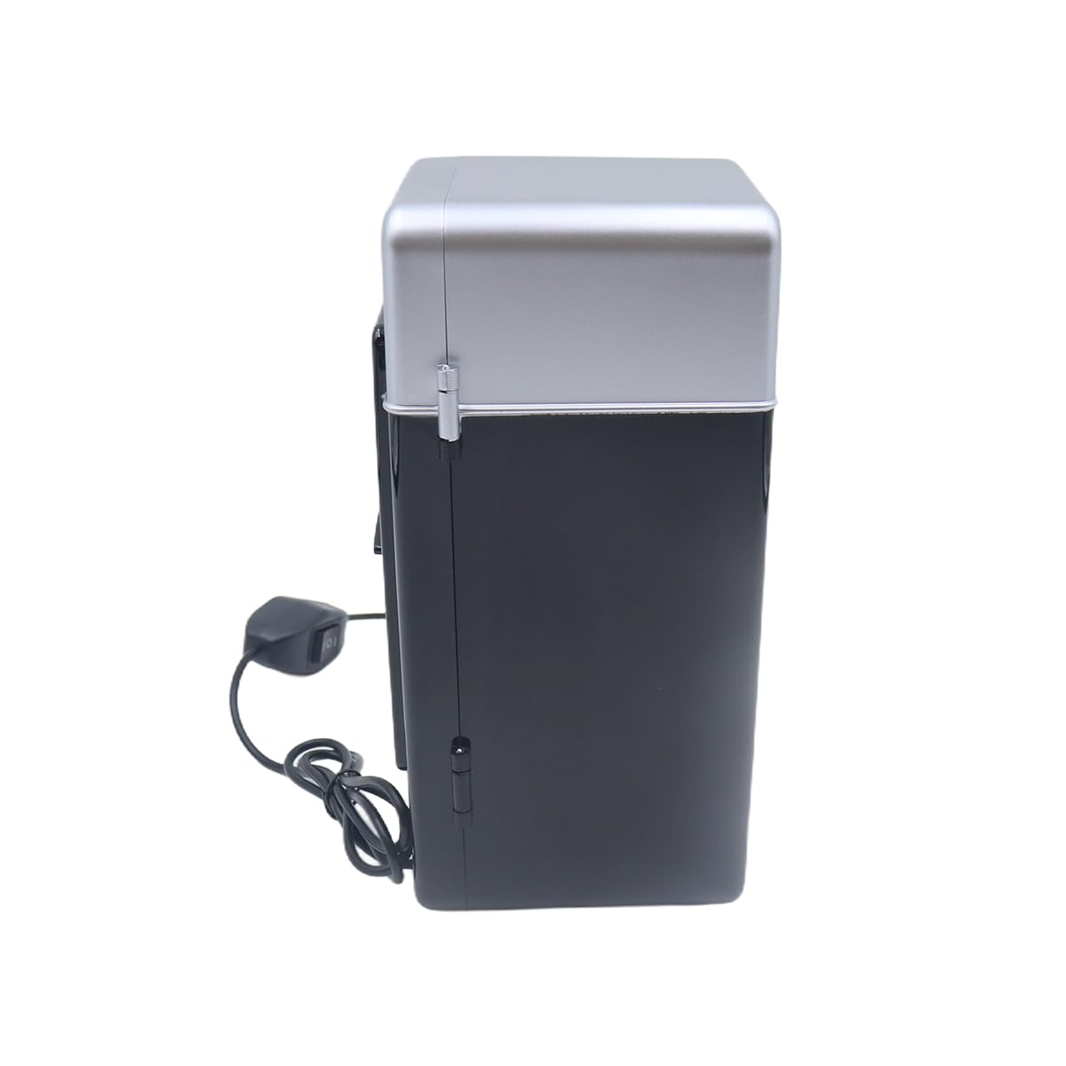 Ticha Mini frigorifero alimentato tramite USB, piccolo refrigeratore per bevande, per camera da letto, dormitorio, viaggio, dispositivo per la cura della pelle, nero