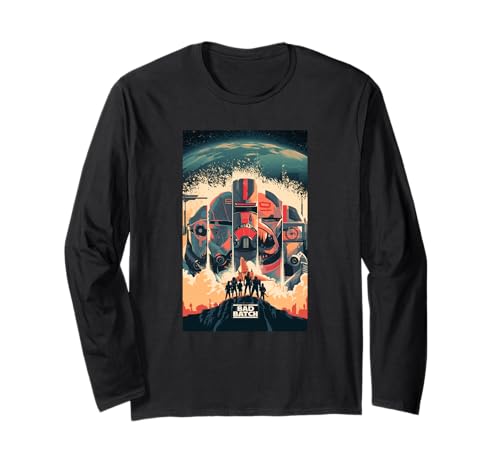 T-shirt Star Wars The Bad Batch Clone Force 99 manches longues tissu anti-déformation