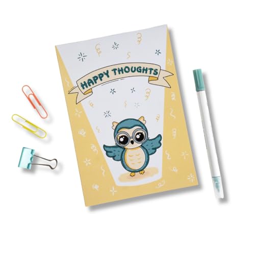 Image of Happy Thoughts A5 Positivity Pad for Kids, 40 Tear-Off Pages