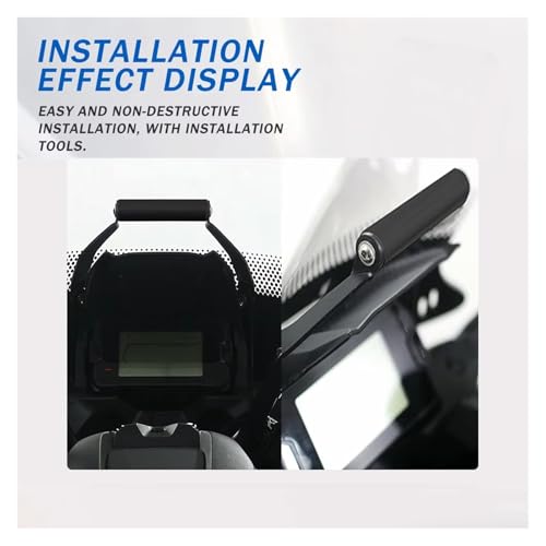 Support téléphone moto NC750X DCT 2022 2023 support navigation GPS - 4