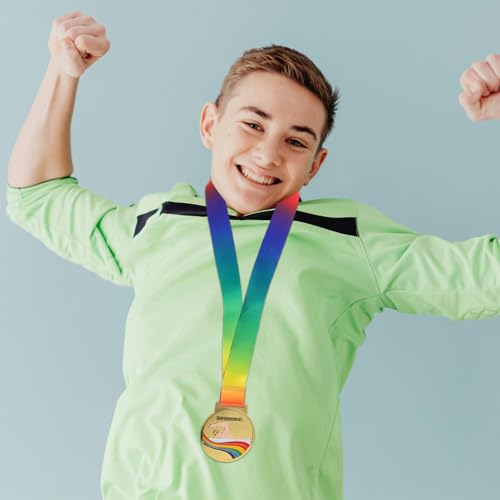 Medallas de natación para niños de metal GALPADA con colgador 4