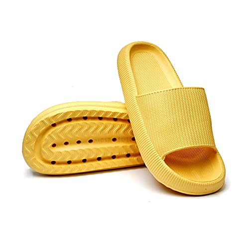 Vrouwen Mannen Slippers, Dikke Platform Dames Badkamer Slipper, Zachte Antislip Thuis Vloer Slides Dames Zomer Schoenen… - Image 7