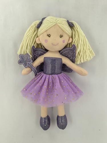 Sweety Toys 11766 Poupée en Peluche fée Princesse Violet 30 cm