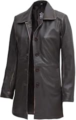 Santiago Ruboff Dark Brown Leather Jacket Women