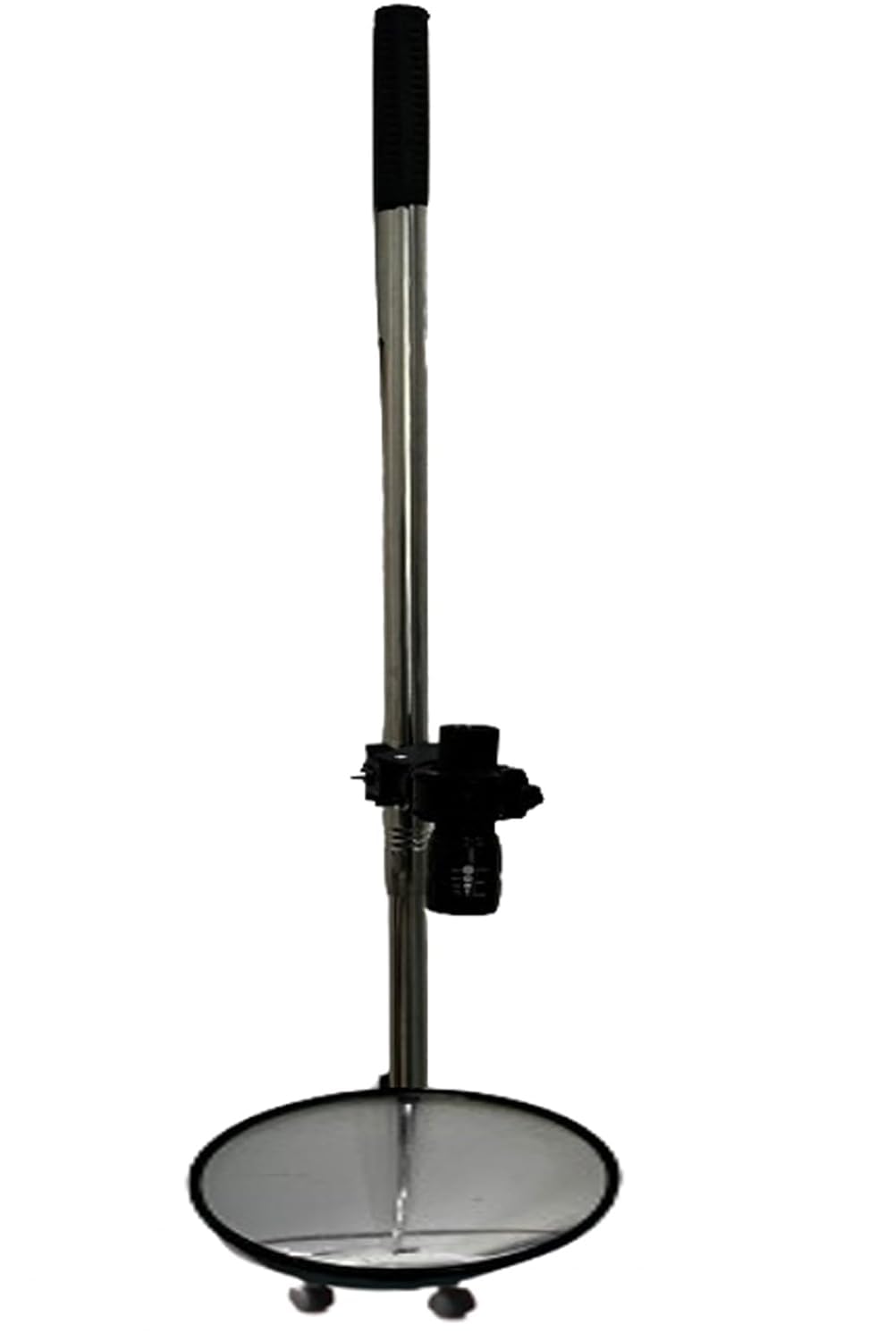 WYATT Under Vehicle Inspection Security Mirror With Stainless Steel Telescoping Rod With Caster Wheels polymer Lens