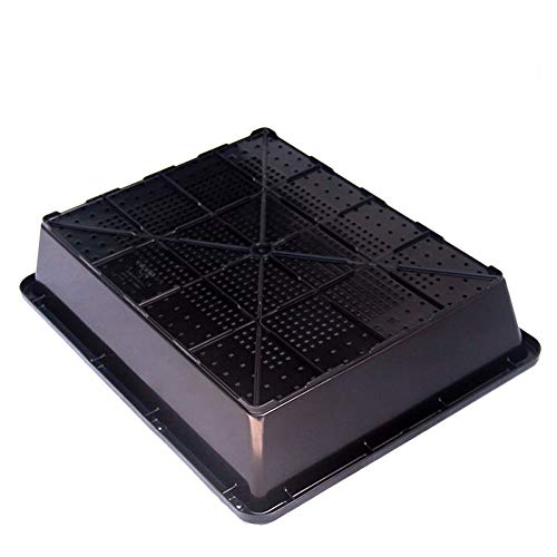 G/J/F Grow Tray,Soilless Cultivation Equipment Light And Durable Indoor Garden Suitable For Home Gardening / 18.5 × 15.5 × 10cm (set Of 3)