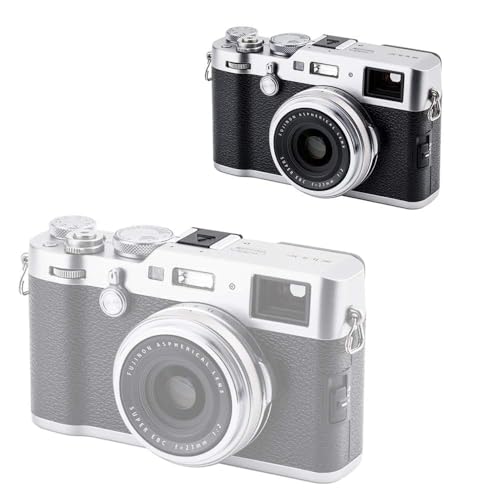 2 Pack JJC Blitzschuh Abdeckung für X-E5 X Half X-HF1 X-S20 XH2 XH2s XH1 XT5 XT4 XT3 XT2 XT1 XE4 X-T50 XT30 XT30II XT20 XT10 X100VI X100V X100F GFX100RF GFX100SII GFX100S GFX100 GFX50S GFX50R Schwarz
