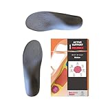 Rela Kino [理学療法士ブランド上位モデル薄型] インソール 疲れない 土踏まず ウォーキング ランニング スポーツ サッカー バスケ 高グリップ性能 (モーション) (グレー, M:26.0-27.0cm)