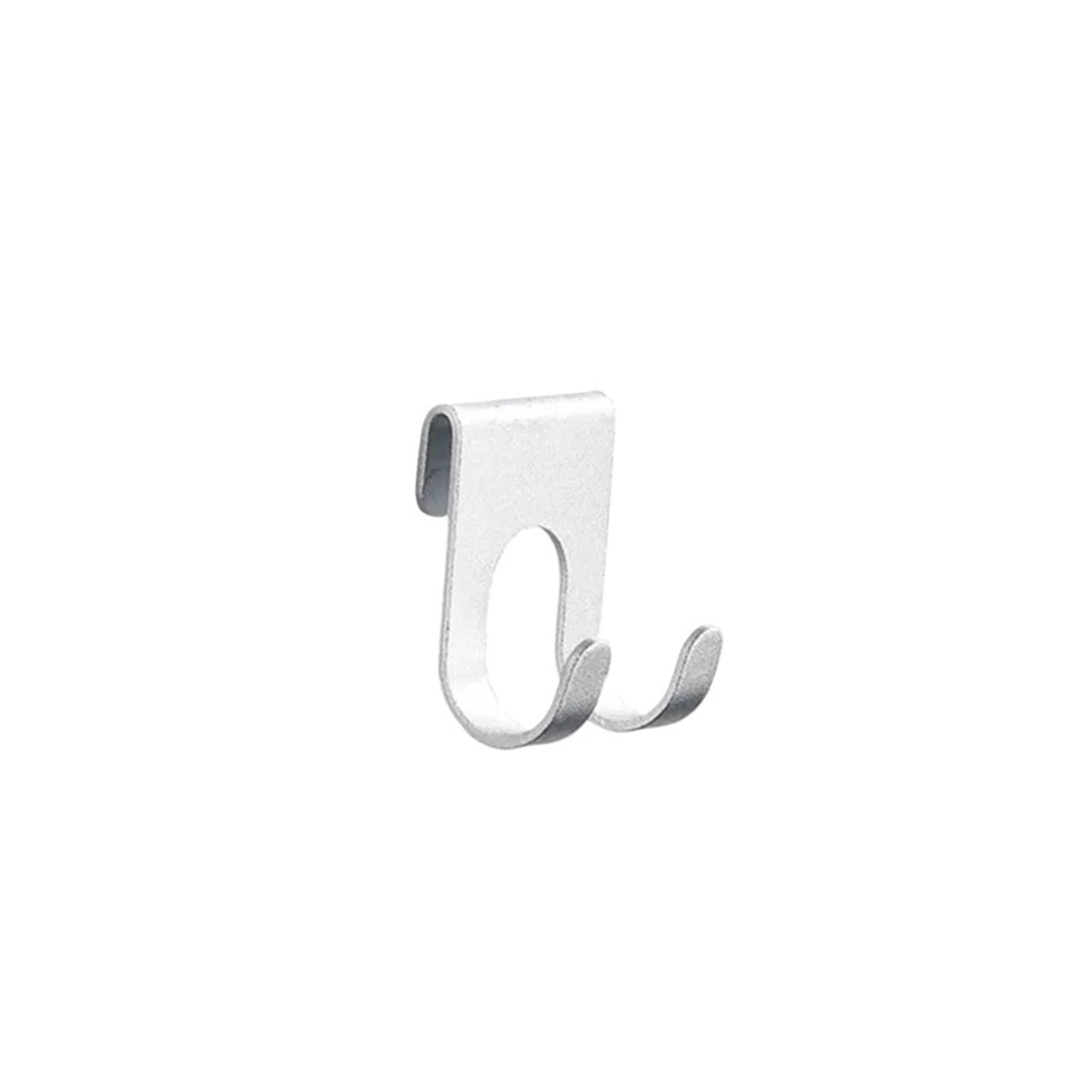 Pexlor Sliver-1Pcs 1/3Pcs Aluminum Shower Glass Door Hook, Free Hole Towel Rack Key Hanger(Sliver-1Pcs)