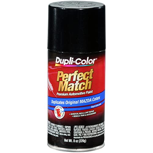 Image of Dupli-Color Perfect Match Premium Automotive Paint, Black Mica, 8 oz