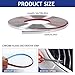 Automotive Chrome Trim Molding, 0.25 inch Wide DIY Moulding Trim Strip Line Decoration for Car or Truck Door Window Side Scratchproof (16.4 ft, Silver)