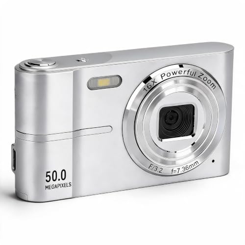 Amazon | Acogedor 16xズームデジタルカメラ50MP FHD 1080Pオート