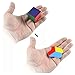 blue-ther Magic Tricks Flattened Cube Funny Cube into Flat Cube Appearing Easy Toy Magic Props