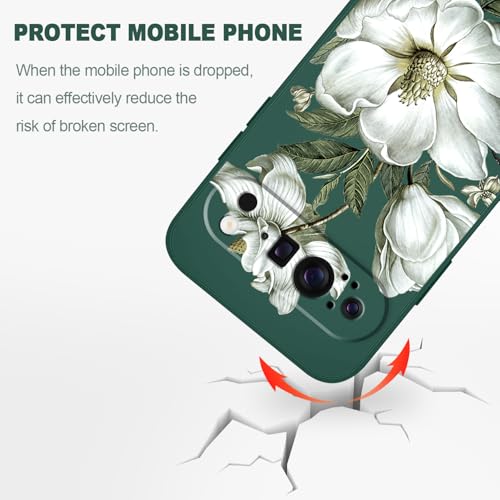 Coque Google Pixel 9 Pro silicone liquide mince anti-choc vert