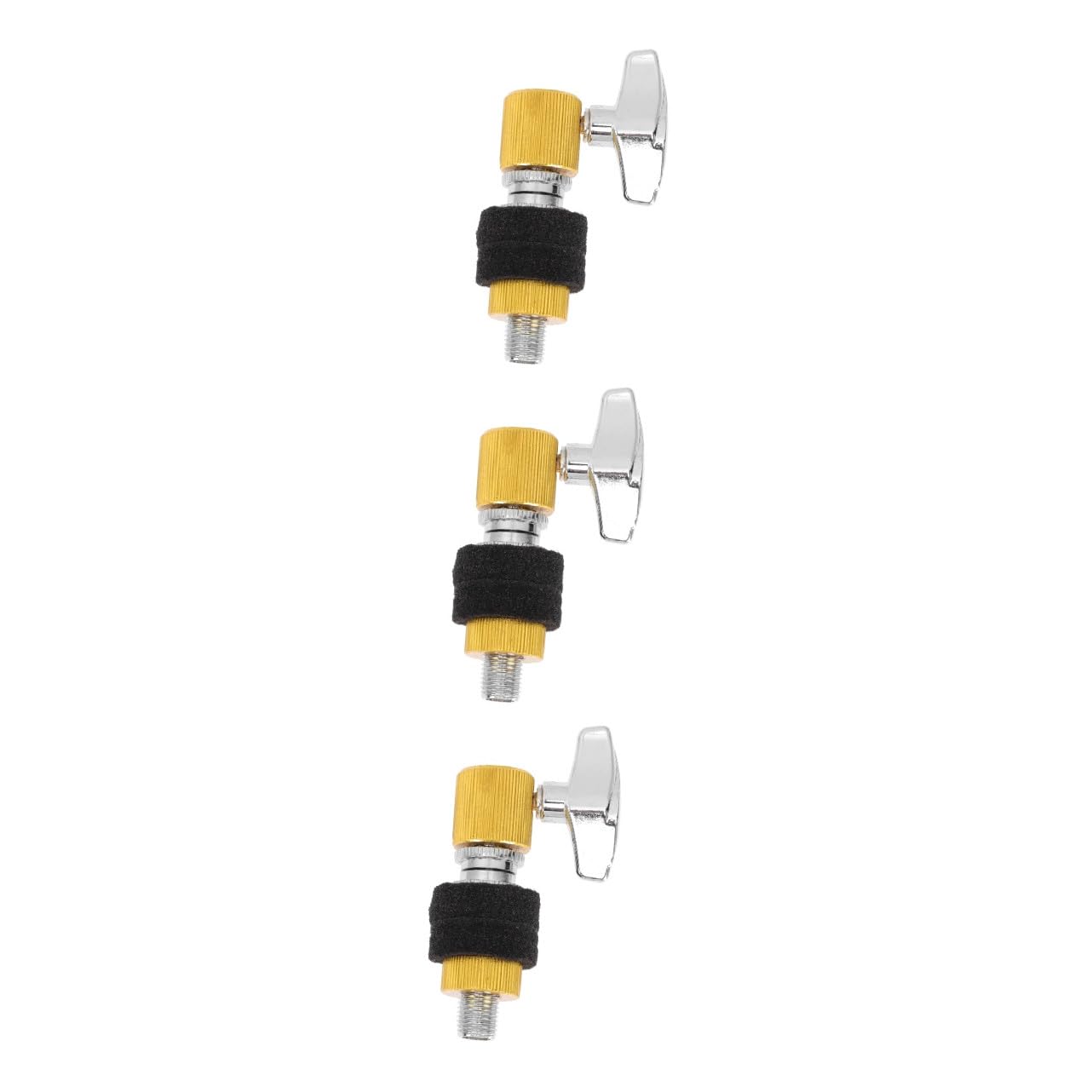TOYANDONA Juego De 3 Piezas Embrague de hola sombrero de embrague accesorio para instrumentos de percusión accesorios de percusión embrague de charles de platillos avanzado bolso