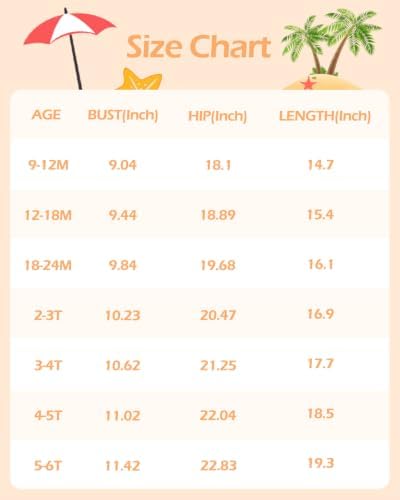 babygoal Toddler Girl Swimsuit One Piece, Baby Swimwear Summer Beach Bathing Suit 3-4T, YZT42-3-4T-B Sunflower — view 3