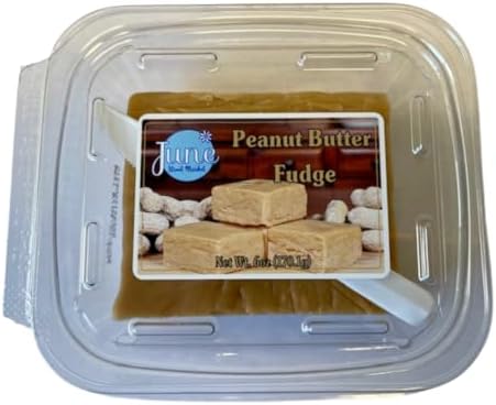 June Street Market Gourmet Fudge, Crafted for Indulgence, 6 oz. (Peanut Butter) - 3