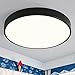 Natsen Deckenlampe 48W LED Deckenleuchte Rund Küchenlampe Wohnzimmerlampe Flurlampe,Warmweiß 3000K, Ultraslim Leuchte für Schlafzimmer Wohnzimmer Büro, Schwarz 50 x 50 x 4cm Baby,Schwarz günstig Kaufen-Natsen Deckenlampe 48W LED Deckenleuchte Rund Küchenlampe Wohnzimmerlampe Flurlampe,Warmweiß 3000K, Ultraslim Leuchte für Schlafzimmer Wohnzimmer Büro, Schwarz 50 x 50 x 4cm