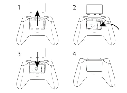 Pack Cargador Nacon con Dos Baterías Externas para Mando Xbox 5