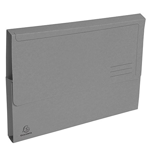 Exacompta 50 Pocket folders with Gusset Forever® Blue Angel Grey
