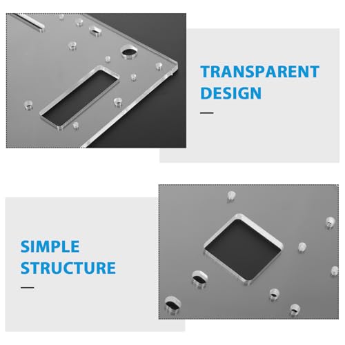 Caja de computadora de estructura abierta Toddmomy con panel USB, marco pequeño para PC de aire abierto para placas base Mini y Micro ATX para ensamblaje de PC de escritorio miniatura 6