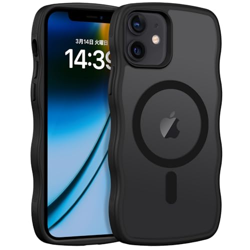 iPhone12mini ブラック 本体 + ケース Amazon.co.jp: iPhone 12 mini ケース スマホカバー マット半