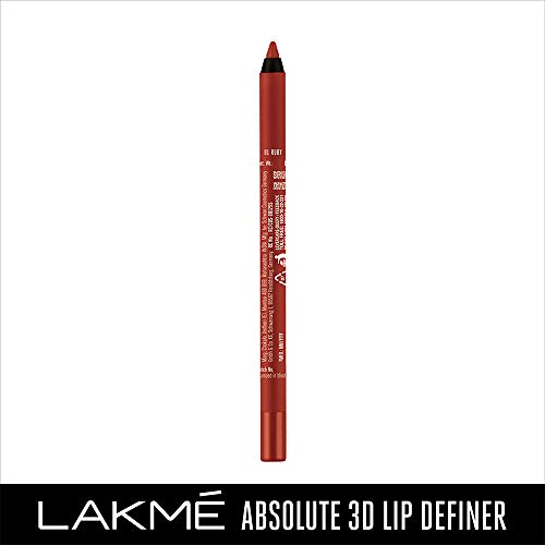 Image of LAKME Absolute 3D Lip Definer, Creme Finish - Ruby, 1.2g