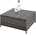 TecTake 800678 Conjunto de Muebles de Jardín de Ratán, 2 Sofás 1...
