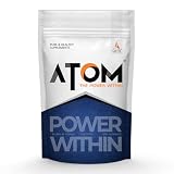 AS-IT-IS ATOM PWR Whey Protein with Enzymes, 24g Protein, 11g EAA, Lean Muscle Gains & Rapid Recovery, Easy Digest, 1Kg Double Rich Chocolate 1kg