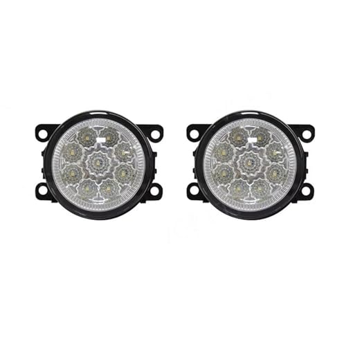 Phare antibrouillard 8000 LM pour Mustang et Ranger avec éclairage LED bicolore 12V 30W