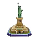 Runsong Creative 3D Puzzle Paper Model Statue of Liberty DIY Fun & Educational Toys World Great...