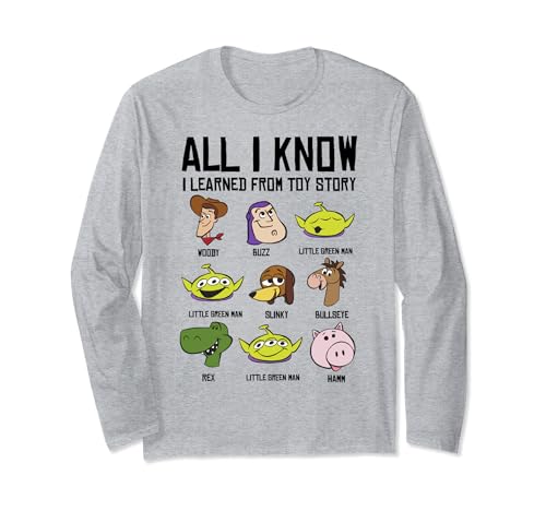 T-shirt Toy Story Disney Pixar à manches longues pour fans de cinéma