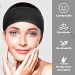 obeoby 4 Pack Spa Facial Headbands for Women, Spa Gifts for Mother‘s Day Adjustable Face Wash Headband Make Up Wrap Head - Image 4