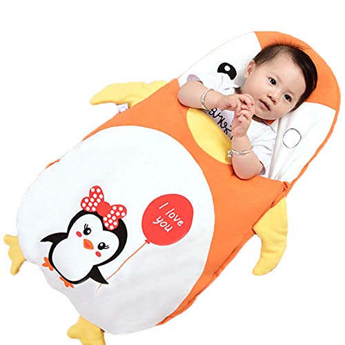 Sac de couchage nouveau-né pingouin pour balades confortables