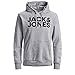 Produktbild Herren Jack & Jones Corp Logo Sweat Hood Classic Kapuzen Sweatshirt Basic Sweater, Farben:Grau, Größe Pullover:XXL