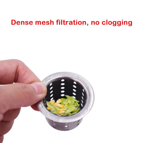 Kit desagüe para fregadero 2 en 1 acero inoxidable miniatura 4